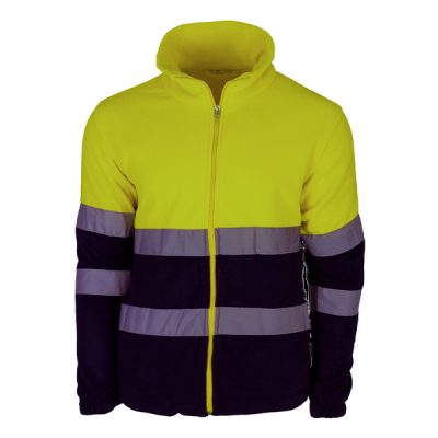 Polar de alta visibilidad Prima Everest3 Combi Jacket Amarillo / Marino
