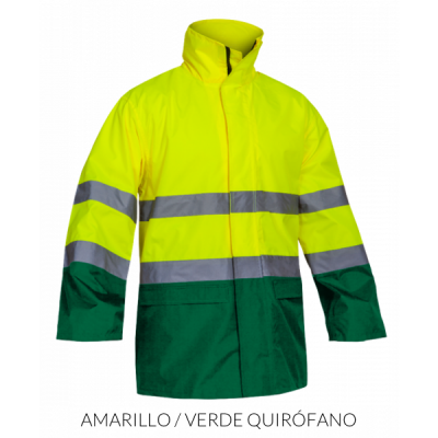 Traje para lluvia Prima Tornado2 Combi Jacket Amarillo/Gris