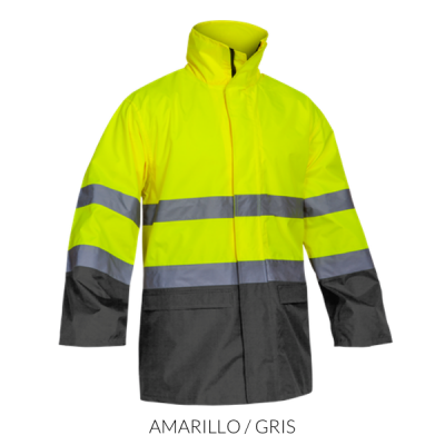 Traje para lluvia Prima Tornado2 Combi Jacket Amarillo/Gris