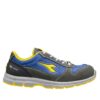 Calzado de seguridad Diadora Run Low Gris Castillo/Azul Insignia S3S FO SR ESD Unisex