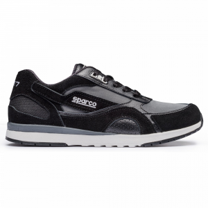 Sparco S00126341BINR Zapatillas SL-17 Talla 41 Blanco Negro