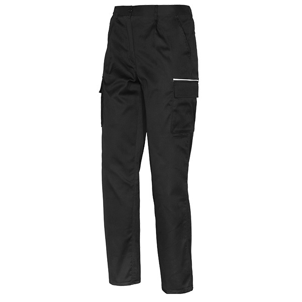 Pantalon Starter Euromix negro de poliéster y algodón.