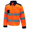 Chaqueta alta visibilidad U-Power Glare Orange Fluo