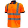 Polo de alta visibilidad U-Power Fog Orange Fluor