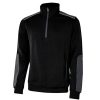 Sudadera U-Power Cushy Black Carbon de algodón y poliéster