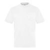 Camiseta manga corta con bolsillo Vesin pintor blanco