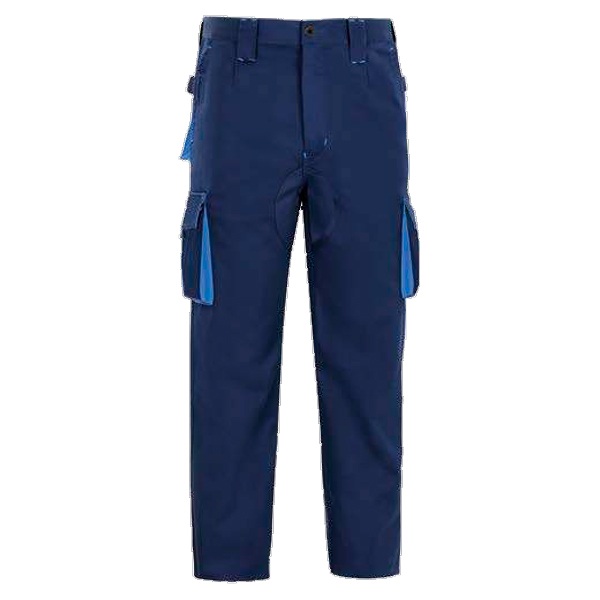 Pantalón de trabajo  multibolsillos con refuerzos Elite Vesin azul