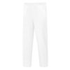 Pantalón de trabajo  de trabajo  de trabajo  pijama con goma en toda la cintura Vesin blanco