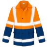 Parka clásica Alta visibilidad Vesin naranja-azul