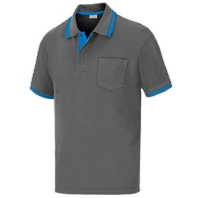 Polo manga corta Elite Vesin gris