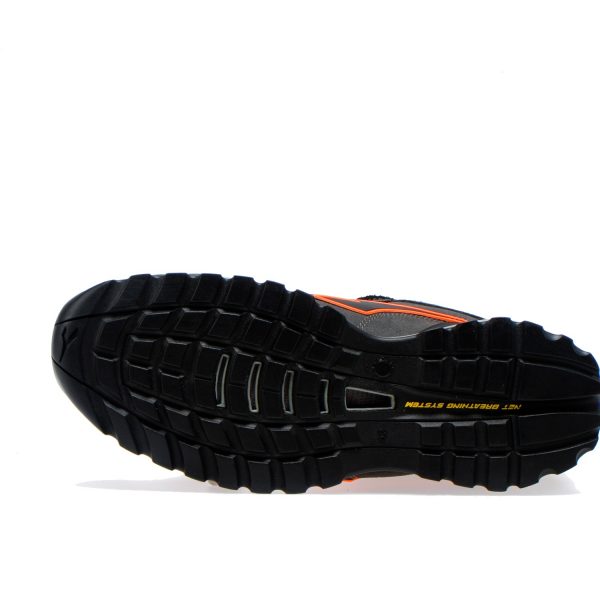 Calzado de seguridad Diadora Glove Net Mid PRO S3 SRA HRO ESD Asphalt / Orange Unisex