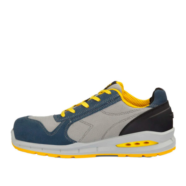 Calzado de seguridad Diadora Run Net Airbox Low S1P SRC Blue cosmos / gris roca lunar Unisex