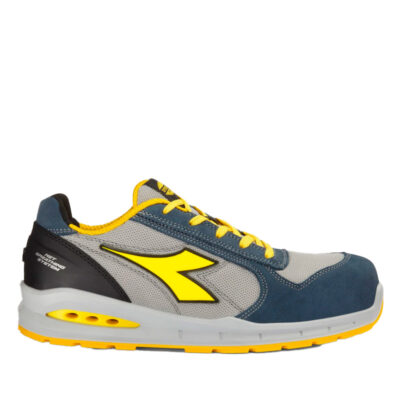 Calzado de seguridad Diadora Run Net Airbox Low S1P SRC Blue cosmos / gris roca lunar Unisex