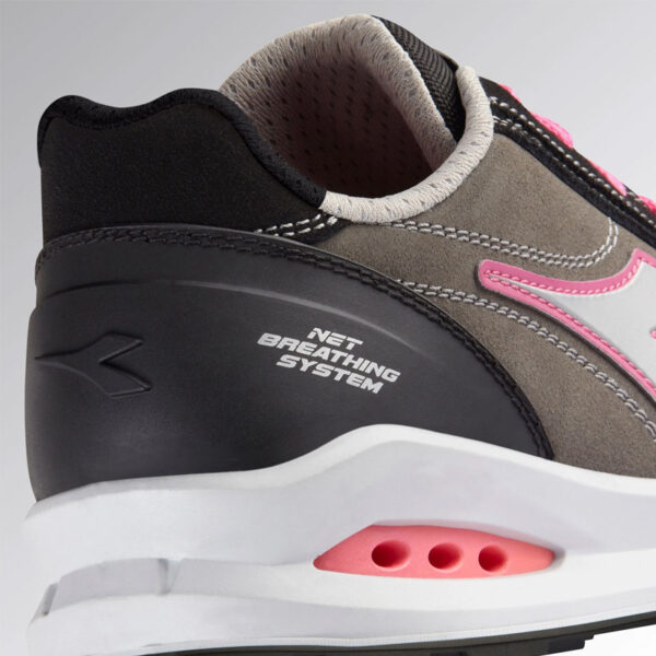 Calzado de seguridad Diadora Run Net Airbox Low S3S FO SR Smoke Unisex