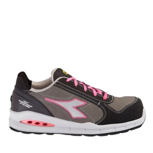 Calzado de seguridad Diadora Run Net Airbox Low S3S FO SR Smoke Unisex