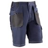 Pantalón corto multibolsillos Juba 182 FLEX Azul marino - Negro