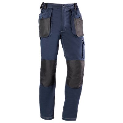 Pantalón de trabajo  de trabajo  multibolsillos Juba 181 FLEX Azul Marino - Negro