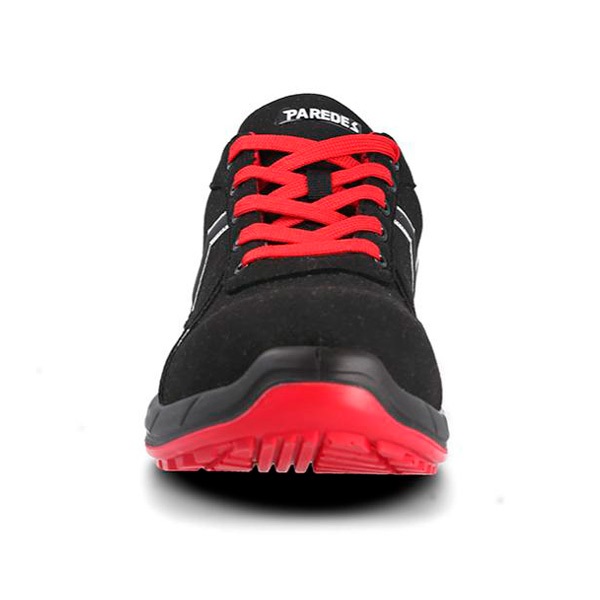 Modelo ACTINIO NEGRO Zapato seguridad negro y rojo Categoría S3 SRC plantilla Compact No metálica Talla 46 puntera Paredes ACTINIO NEGRO PAREDES SP5016-NE/46 