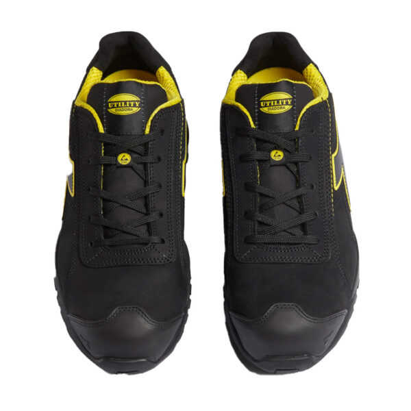Calzado de seguridad Diadora Glove MDS Master LOW S3S FO HRO SR SC ESD Negro