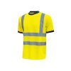Camiseta U-Power GLITTER Yellow Fluo