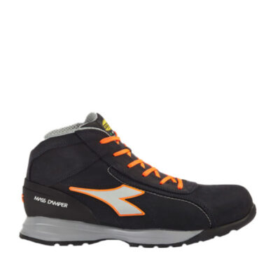 Calzado de seguridad Diadora GLOVE MDS MID S3 HRO SRC AZUL MARINO MEDIANOCHE/NARANJA