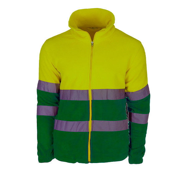 Polar de alta visibilidad Prima Everest3 Combi Jacket Amarillo / verde medio