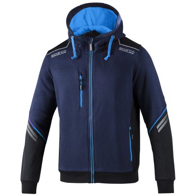 Chaqueta Sparco TECH HOODED FULL ZIP 02414BMAZ