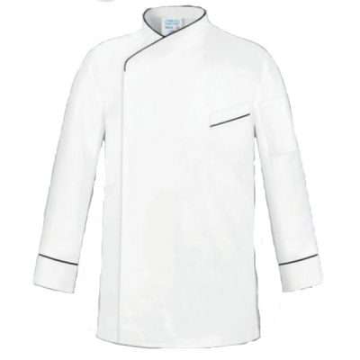 Chaqueta cocinero manga larga blanco Vesin