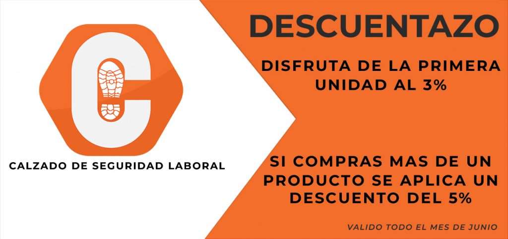 PLANTILLA DESCUENTO CALZADO DE SEGURIDAD LABORAL DTO 3 Y 5@0,5x