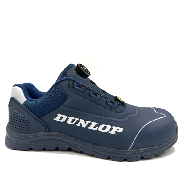 Calzado de seguridad Dunlop MATT Azul Navy S3S SR FO ESD