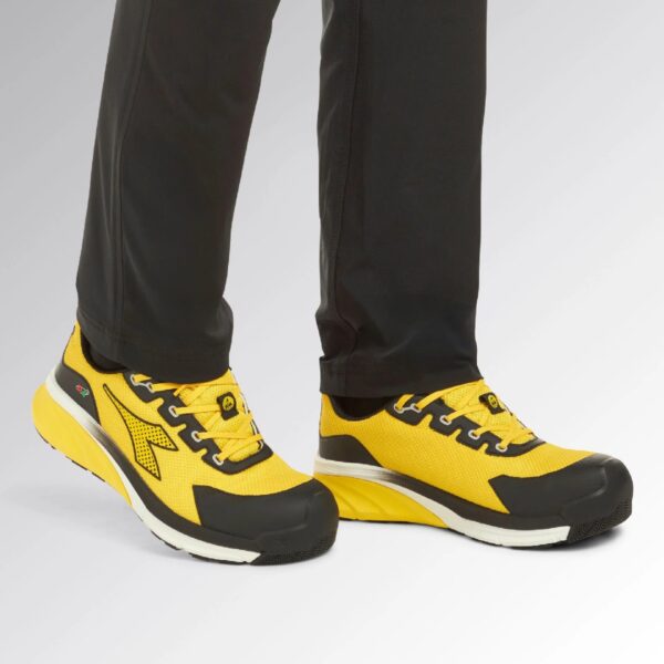 Calzado de seguridad Diadora Vortex Da2 Low S1PS SC SR HRO ESD Amarillo Utility