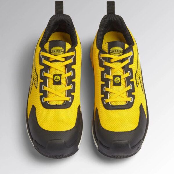 Calzado de seguridad Diadora Vortex Da2 Low S1PS SC SR HRO ESD Amarillo Utility