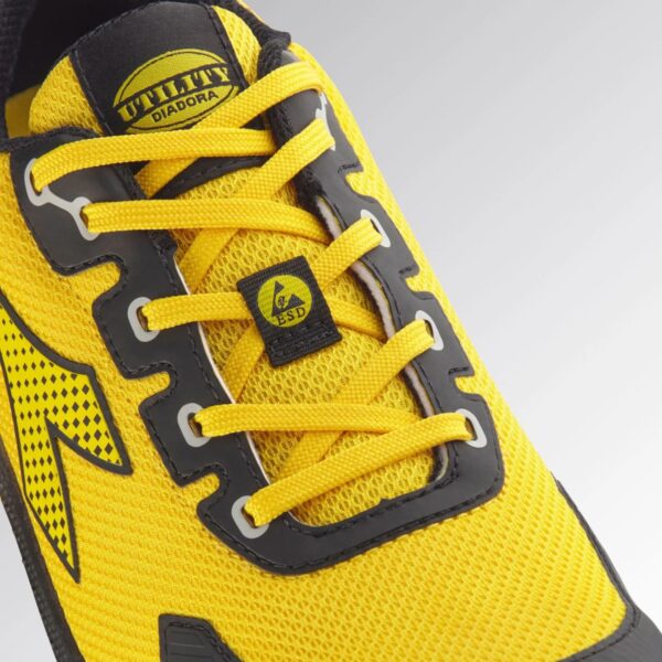 Calzado de seguridad Diadora Vortex Da2 Low S1PS SC SR HRO ESD Amarillo Utility