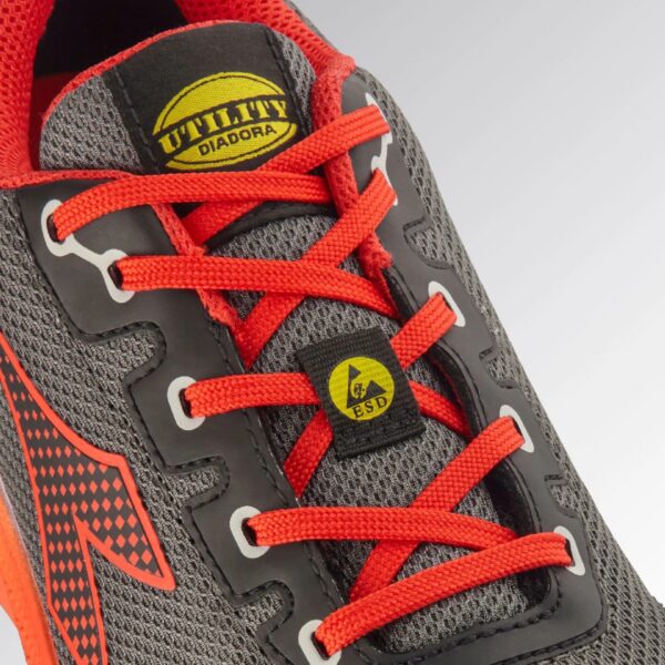 Calzado de seguridad Diadora Vortex Da2 Low S1PS SC SR HRO ESD ROJO