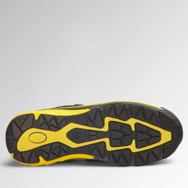 Calzado de seguridad Diadora Vortex Da2 Boa Low S3S SC SR HRO ESD Negro y Amarillo