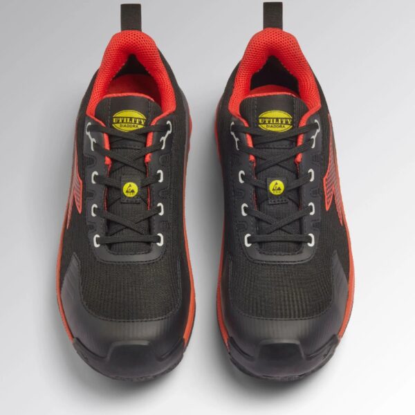 Calzado de seguridad Diadora Vortex Da2 Low Rojo S3S SC SR HRO ESD