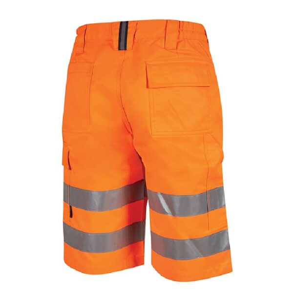 Bermudas de trabajo U-Power Altair Orange Fluo