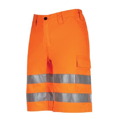 Bermudas de trabajo U-Power Altair Orange Fluo