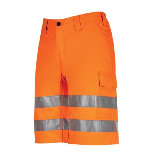 Bermudas de trabajo U-Power Altair Orange Fluo