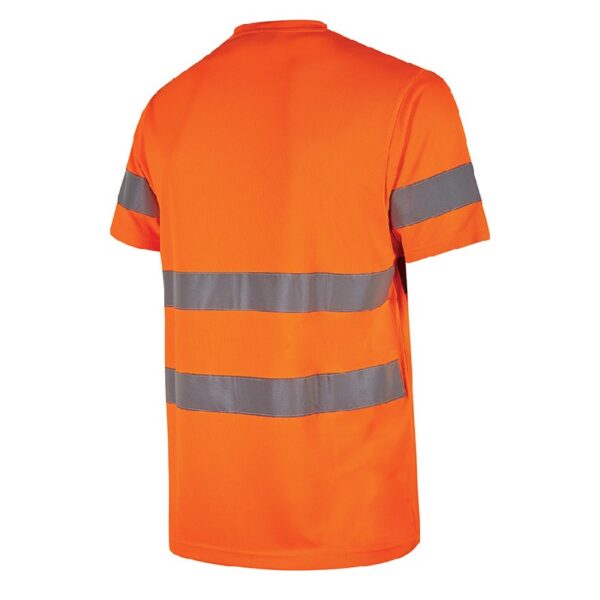 Camiseta de trabajo U-Power Mizar Orange Fluo Pack 3 Unidades