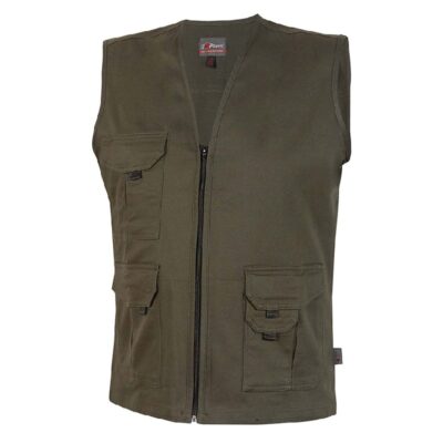 Chaleco de trabajo U-Power Chica Dark Green