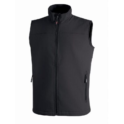 Chaleco de trabajo U-Power Dublino Black Carbon