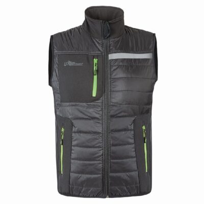 Chaleco de trabajo U-Power Wall Asphalt Grey Green