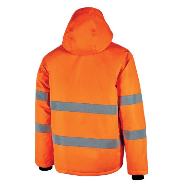 Chaqueta de trabajo alta visibilidad U-Power Imai Orange Fluo