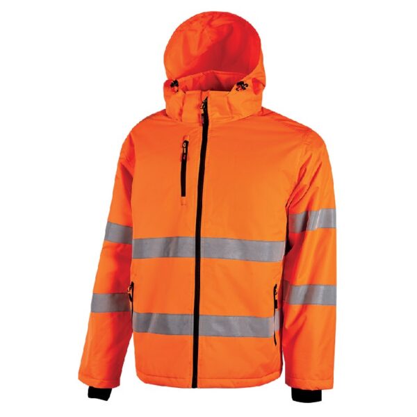 Chaqueta de trabajo alta visibilidad U-Power Imai Orange Fluo