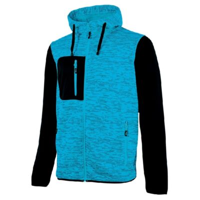 Chaqueta de trabajo U-Power Rainbow Ciano Fluo