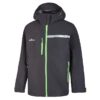 Chubasquero impermeable U-Power Tutendo Asphalt Grey Green