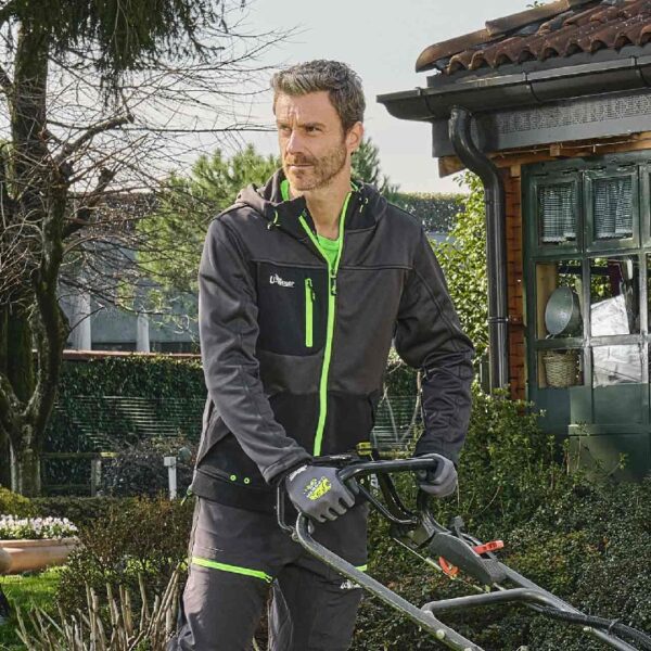 Sudadera de trabajo U-Power Galaxy Asphalt Grey Green