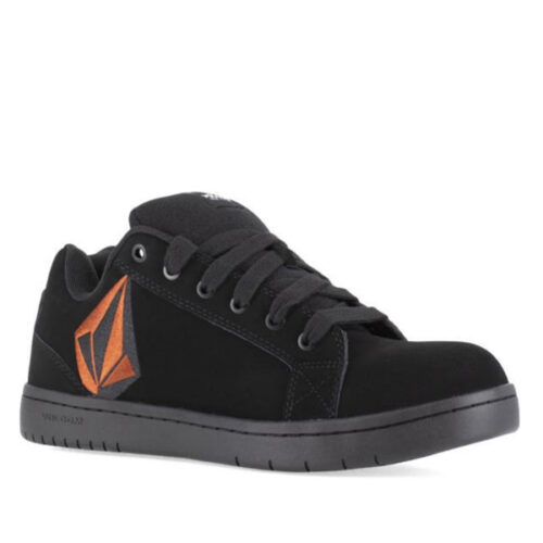 Calzado de seguridad antideslizante Volcom Stone VM30471 S3S HRO ESD Negro