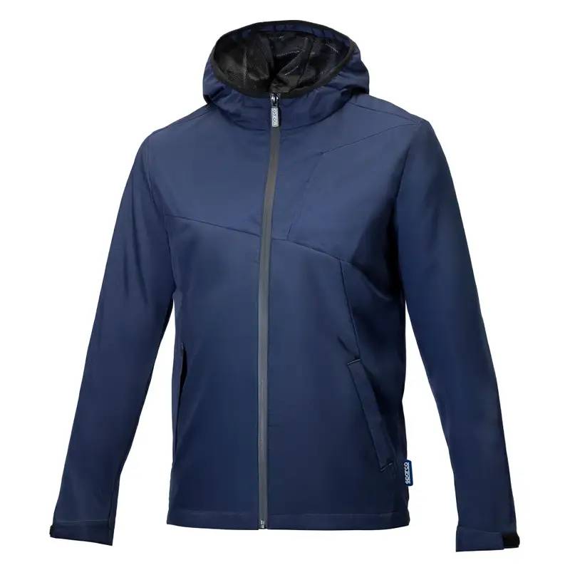 Chaqueta impermeable y cortavientos Sparco ELBERT BTJ0006B0N02 AZUL MARINO Chaqueta impermeable y cortavientos Sparco ELBERT BTJ0006B0N02 AZUL MARINO